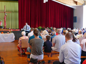 Ökumenischer Gottesdienst zum Feuerwehrverbandstag in Naumburg (Foto: Karl-Franz Thiede)